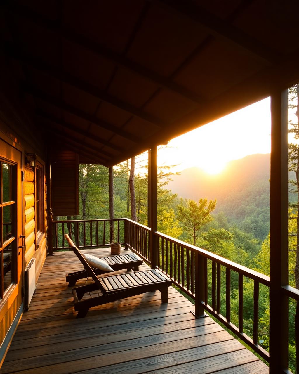 Cabin surroundings